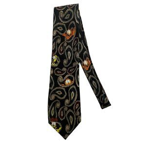 Paws Addiction Vintage Garfield Odie Black Green Red Plaid Paisley Novelty Tie